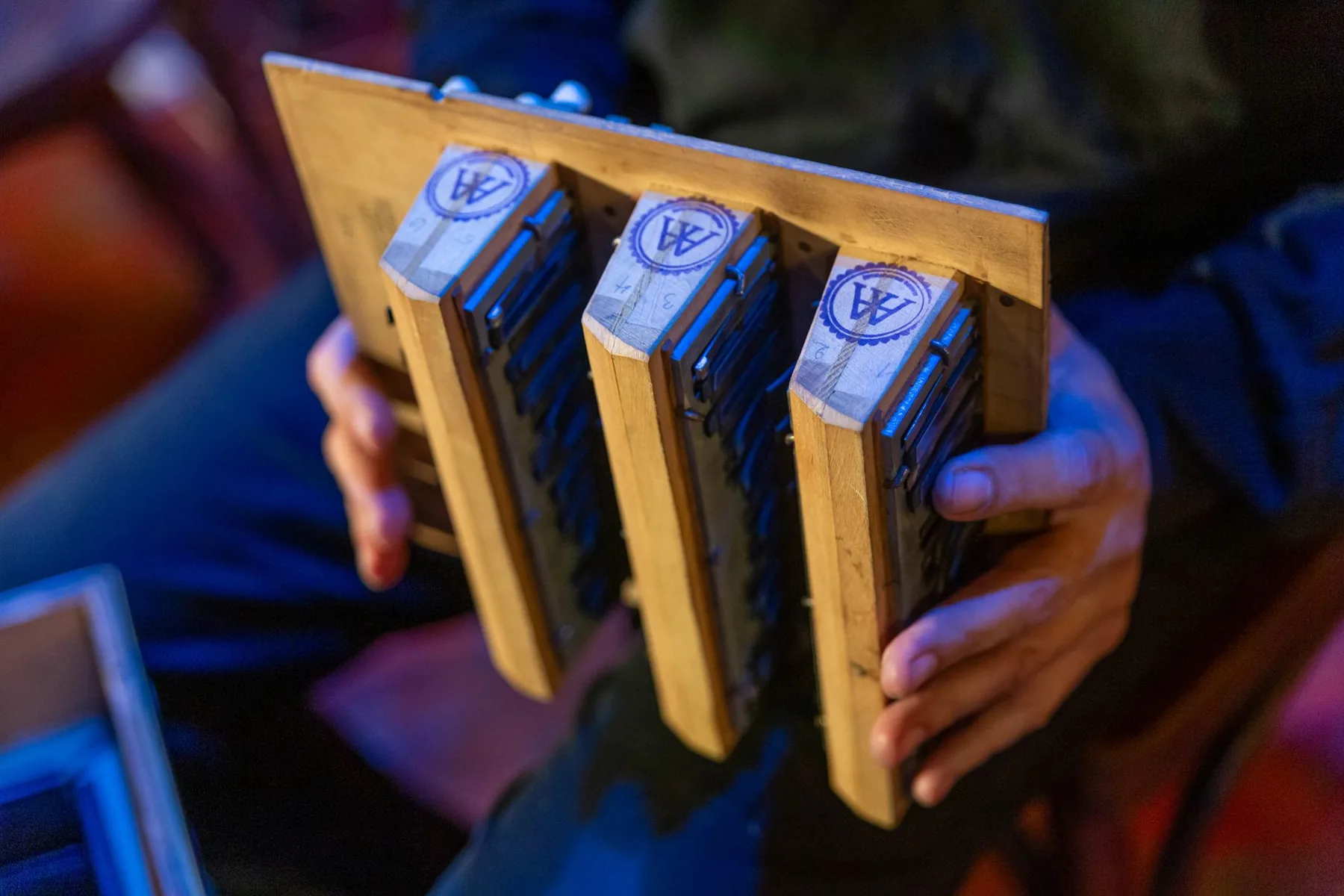 Musician playing a traditional accordion Musician playing a traditional accordion