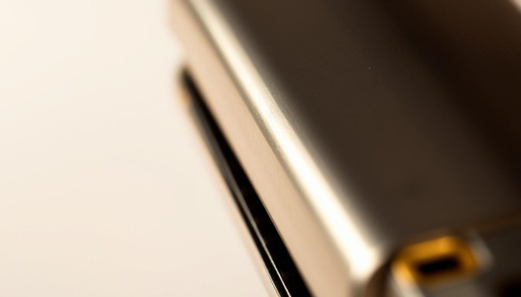 A detailed, well-lit close-up shot of a harmonica, its metal reeds and mouthpiece prominently displayed. The harmonica is set against a simple, minimalist background, allowing the instrument to be the focal point. The lighting is soft and diffused, creating a warm, inviting atmosphere that emphasizes the tactile nature of the harmonica. The image captures the essential notes and positions of the instrument, showcasing its fundamental structure and layout in a visually compelling way that aligns with the article's subject and section title.